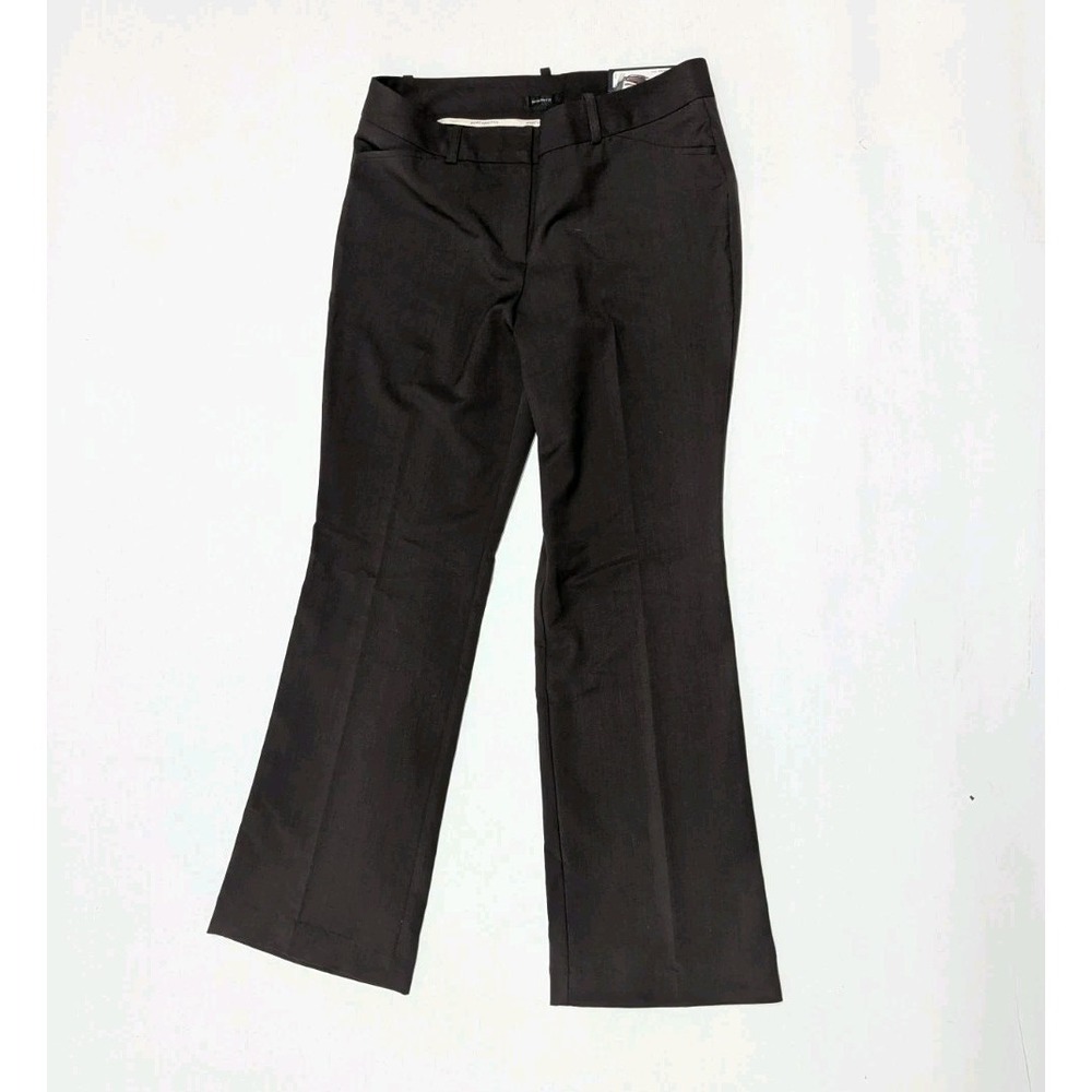 Quiet Luxury Chocolate Brown Bootcut Dress Pants NWT Office Siren 8 Old Money